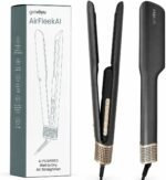 AirFleek AI – Air Straight | 2-in-1 Wet to Dry Hair Straightener & Blow Dryer with AI Heat Control, 110,000 RPM High-Speed Airflow, Ionic Frizz Reduction, Lightweight & No Heat Damage