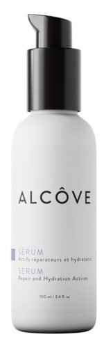 Alcôve – Serum – Dry, Frizzy and Thick Hair – Smooth – Leave-in-treatment – Instant Shine – Split-end Repair – Hydrate – Without Oil Residue – Mango Extract – Color-Safe – 3.4 oz