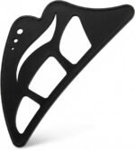 All-in-One Silicone Makeup Stencil Tool, Smudge Free Makeup Pad (Black)