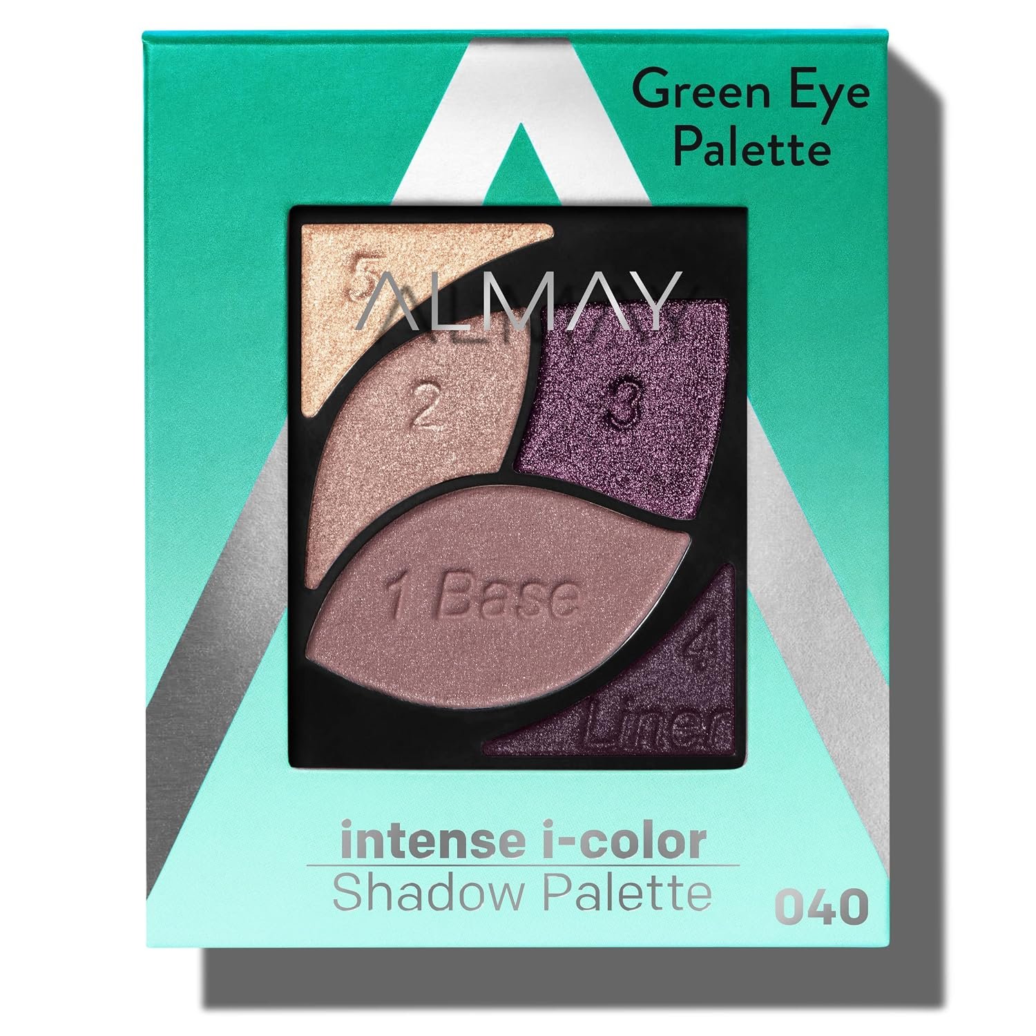 Almay Intense I-Color Enhancing Eyeshadow Palette, 040 Green Eyes, 0.1 Almay Intense I-Color Enhancing Eyeshadow Palette, 040 Green Eyes, 0.1 oz