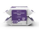 Amazon Basics Makeup Remover Wipes, Gentle Cleansing, Dermatologist Tested, Night Calming, Alcohol-Free, Removes Waterproof Mascara, 25 Count Per Pack, Pack of 2