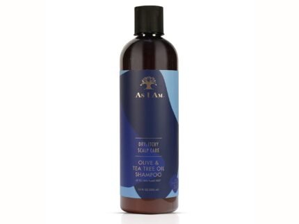 As I Am Dry & Itchy Scalp Care Shampoo – 12 ounce – Fights Dandruff and Seborrheic Dermatitis – Enriched with Zinc Pyrithione, Olive Oil, and Tea Tree Oil
