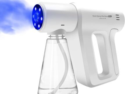 Atomizer Sprayer，Rechargeable ULV Nano Sprayer with Blue Light,Electrostatic ULV Atomizer Sprayer，Electrostatic Portable Sprayer Sprayer