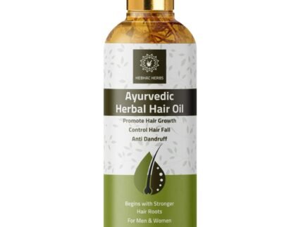 Ayurvedic Multipurpose Hair Oil – Combats Dandruff & Hair Fall with 21 Natural Indian Herbs for Men & Women (100ml)