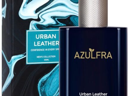 Azulfra Deodorizing Body Spray for Men 3.56 Fl.Oz, Urban Leather