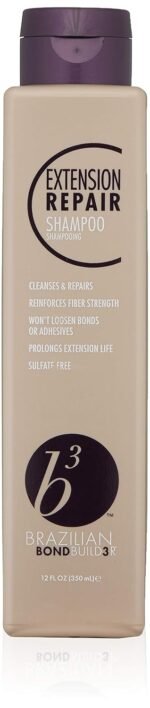 B3 Brazilian BondBuilder Extension Repair Shampoo, Gentle & Purifying