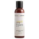 BASK & LATHER Elixir Hair Strengthening Oil, Jamaican Black Castor Oil, For Volume, Thickness, Detangle, De Frizz, Conditions New Hair Growth, 4 fl oz
