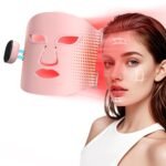 BNU Red Light Therapy for Face, Red Light Mask with 4 Modes 400 LED Beads