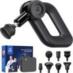 BOB AND BRAD D6 Pro Massage Gun Deep Tissue Percussion with 16mm Amplitude 85lbs Stall Force, FSA Eligible & HSA Approved Professional Muscle Massager for Athletes, Quiet Electric Back Massager