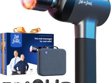 BOB AND BRAD X6 Pro Max Massage Gun with Heat and Cold, FSA Eligible HSA