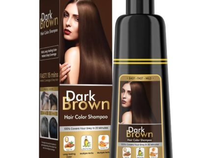 BOJICA Hair Dye Shampoo 3 in 1 for Gray Hair, Dark Brown Hair Color shampoo for Women, Shampoo Hair Dye- Grey Hair Coverage – 150ml (5.07 oz)