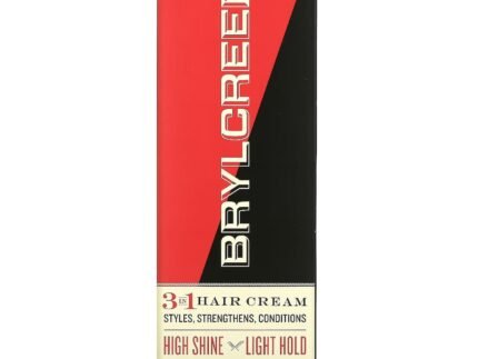 BRYLCREEM 3-in-1 Original High Shine Hair Cream, 3-in-1, 5.5 Fl Oz