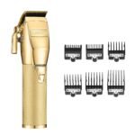 BaBylissPRO FX+ Professional Barber Cord/Cordless Hair Clippers for Men, All Metal, Lithium Battery with 3-Hour Runtime
