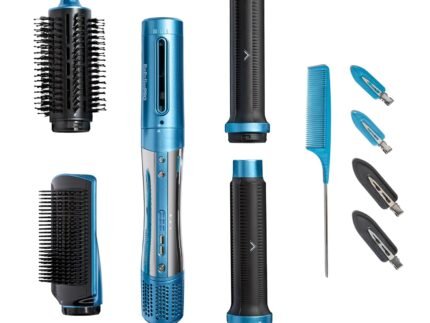 BaBylissPRO The Style/Switch 5-in-1 Air Styling and Drying System, Ionic Lightweight Multi-Styler Hot Air Styler