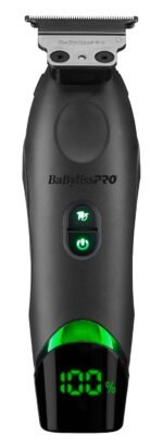 BaBylissPRO Tomb45 Hair Trimmer for Men, Reversed T-Blade, Dual-Speed Motor | Mustache Trimmer & Beard Trimmer for Men with a Deep-Tooth Titanium T-Blade and 3-Hour Runtime for Professional Precision