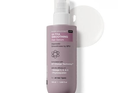 Bare Anatomy Ultra Smoothing Hair Serum Powered By Carbohydrate Complex & Niacinamide | Serum for Smooth & Shiny Hair | For Dry & Frizzy Hair | Women & Men | 100 ml