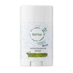 BeNat All Natural Deodorant For Teen Boys 100% Natural Aluminum-Free Carcinogen Free Kids Deodorant For Boys Clinically Proven To Be Safe For Children and Teenagers