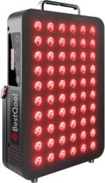 BestQool Red Light Therapy Panel, 660nm Red & 850nm Infrared Light, 105W