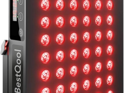 BestQool Red Light Therapy Panel, 660nm Red & 850nm Infrared Light, 105W