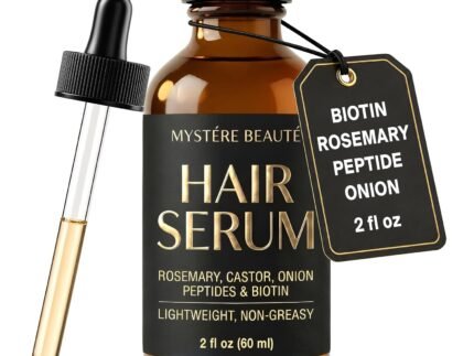 Biotin Hair Growth Serum for Damaged Hair – Lightweight Scalp Serum 2 Fl Oz