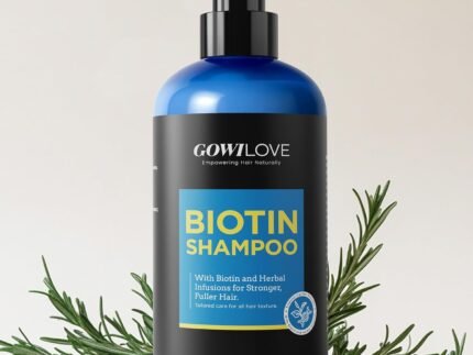 Biotin Shampoo for 3X Faster Hair Growth, 80% Less Hair Loss w/Thuja Extract, Deep Nourishing Hair Care w/Batana Noni Fruit Oil for Softer Shiner Hair,Dandruff Rosemary Shampoo for Men Women,11.83oz