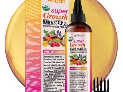 Blend of Rosemary Oil with Castor, Batana Oil for Hair Growth & Scalp Oil