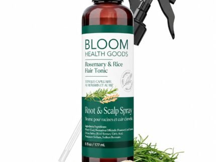 Bloom Health Goods Homegrown Rosemary & Rice Water Spray for Hair Health