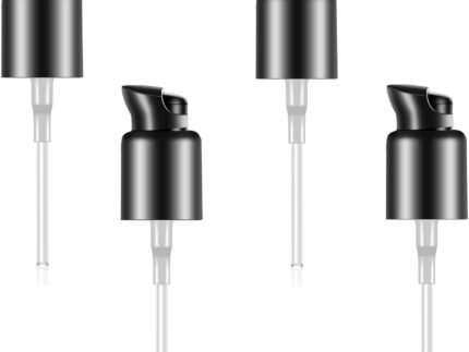 Boao 4 Pcs Replacement Foundation Pump Plastic Pump with Lid,Black