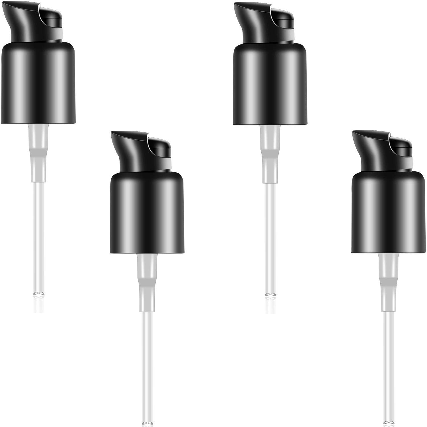 Boao 4 Pcs Replacement Foundation Pump Plastic Pump with Lid,Black Boao 4 Pcs Replacement Foundation Pump Plastic Pump with Lid,Black