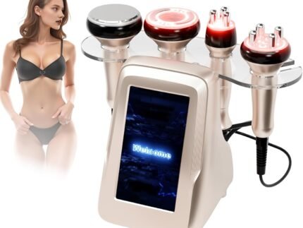 Body Massager Machine Body Multifunctional Beauty Machine Cellulite Device, White