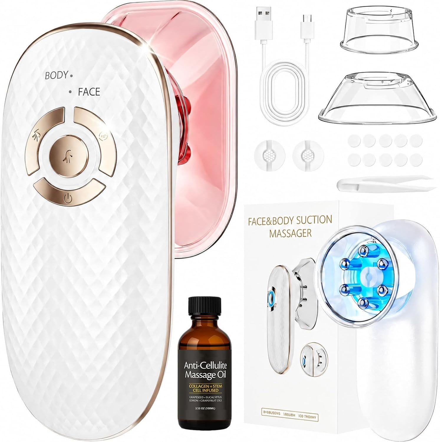 Body Sculpting Machine, 4-in-1 Anti-Cellulite Massager for Body Contouring Body Sculpting Machine, 4-in-1 Anti-Cellulite Massager for Body Contouring