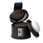 Boldify Hairline Powder, Root Touch Up Hair Color Medium Brown 4g