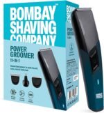 Bombay Shaving Company 11-in-1 Full Body Trimmer for Men | All-in-One Beard, Hair & Body Groomer | 90 Min Runtime | USB Type-C Charging | Power Groomer | New Model | Blue