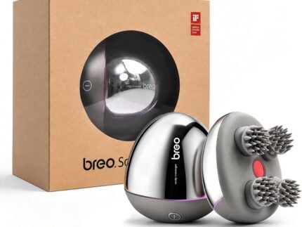 Breo Scalp Mini Pro Electric Scalp Massager with Kneading for Stress Relief