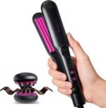 CIVEYA Hair Volumizing Iron, Root Lifter Micro Crimper Hair Tool for Volume, 3 Adjustable Temps, Fast Heat Up, Worldwide Voltage