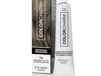COLORCHARM Permanent Cream Hair Dye | Ash Blonde Color |100% Gray Coverage