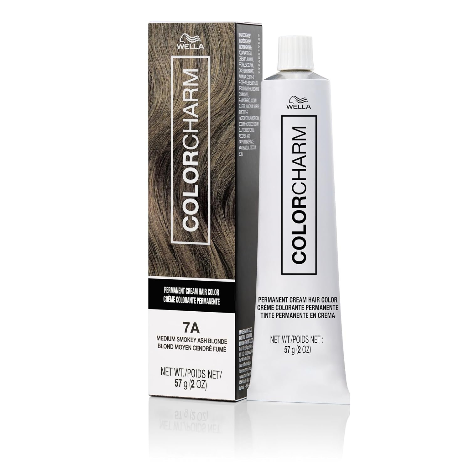COLORCHARM Permanent Cream Hair Dye | Ash Blonde Color |100% Gray Coverage COLORCHARM Permanent Cream Hair Dye | Ash Blonde Color |100% Gray Coverage