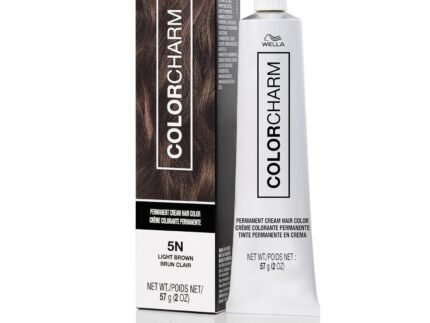 COLORCHARM Permanent Cream Hair Dye | Brown Hair Color | 100% Gray Coverage