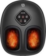 COMFIER 2026 Shiatsu Foot Massager with Heat,Compression,Kneading &Rolling,Foot Massager for Neuropathy,Plantar Fasciitis,Upgraded for Larger Feet Machine(Size 14),Home or Office,for Men Women