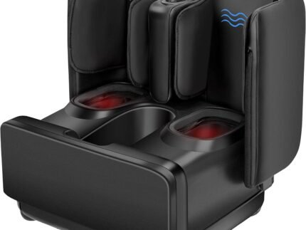 COMFIER Shiatsu Foot & Calf Massager with Heat,2 in 1 Ottoman,FSA Eligible