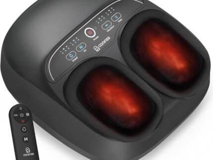 COMFIER Shiatsu Foot Massager with Heat,FSA Eligible,Upgrade Pause Function
