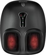 COMFIER Shiatsu Foot Massager with Heat,Vibration,Rolling Compression,Feet Massager for Plantar Fasciitis,Neuropathy Pain,Home Office Use,Fits Size up to 13IN,for Dad,Mom