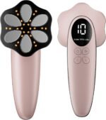 Cellulite Massage Tool – Body Sculpting Machine, Electric Body Toning & Cellulite Massager with Heating Skin Tightening for Home Use, Cellulite Remover for Belly, Legs, Belly, Arms, Buttocks (Pink)