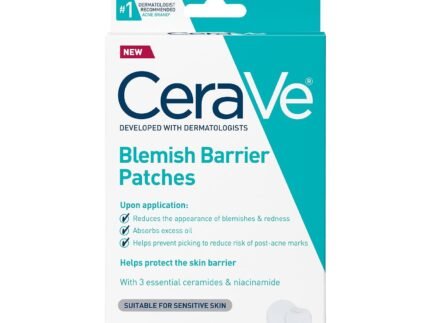 CeraVe Hydrocolloid Pimple Patches with Niacinamide, Ultra-Thin, 22ct