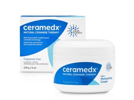 Ceramedx Ultra Moisturizing Ceramide Body Cream, Unscented, 6 oz Jar