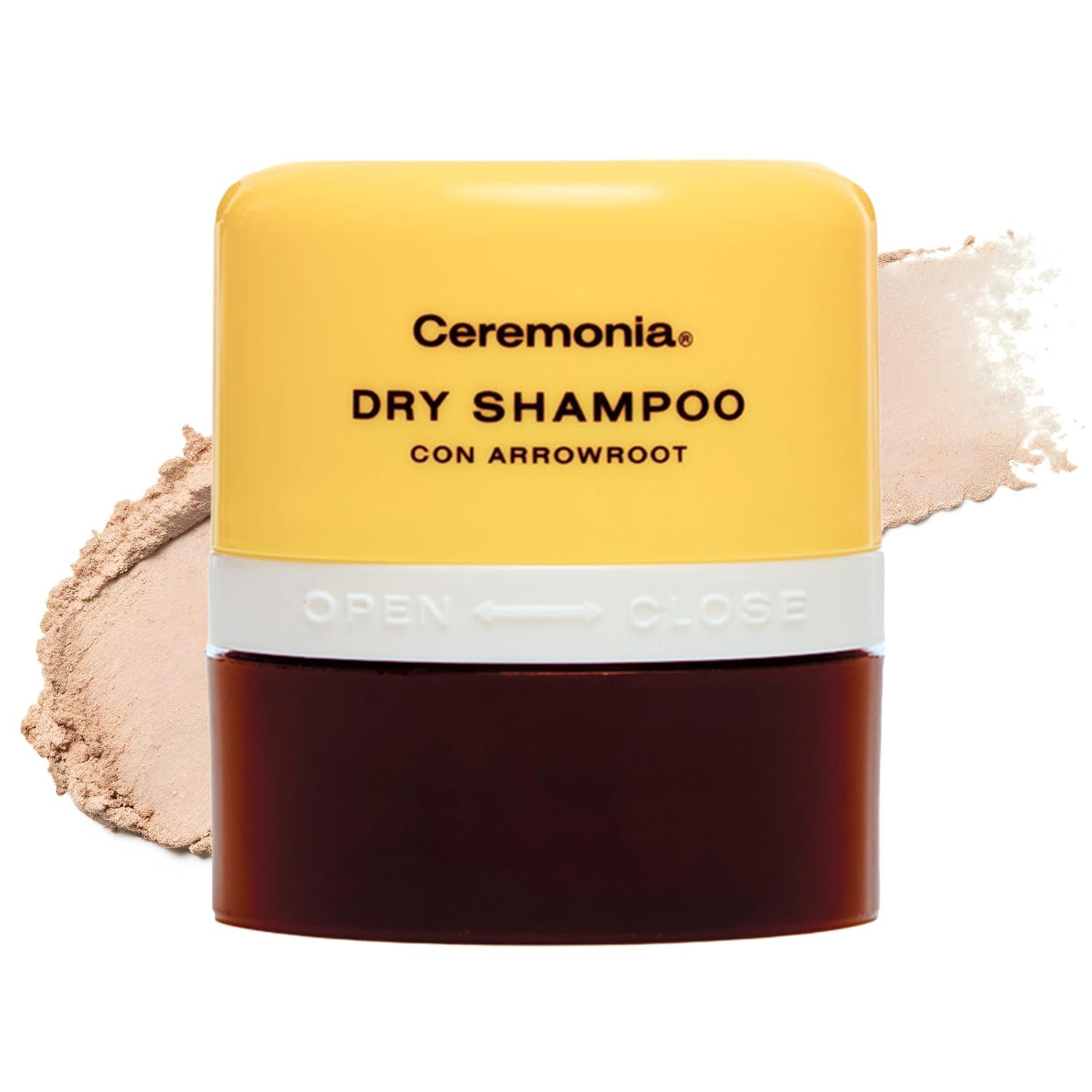 Ceremonia Dry Shampoo con Arrowroot | Oil-Absorbing Powder, 0.35 oz Ceremonia Dry Shampoo con Arrowroot | Oil-Absorbing Powder, 0.35 oz