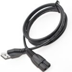 Charger Cable Compatible with Meridian Grooming Electric Shaver Trimmer Replacement Charging Cable Power Cord Supply Adapter