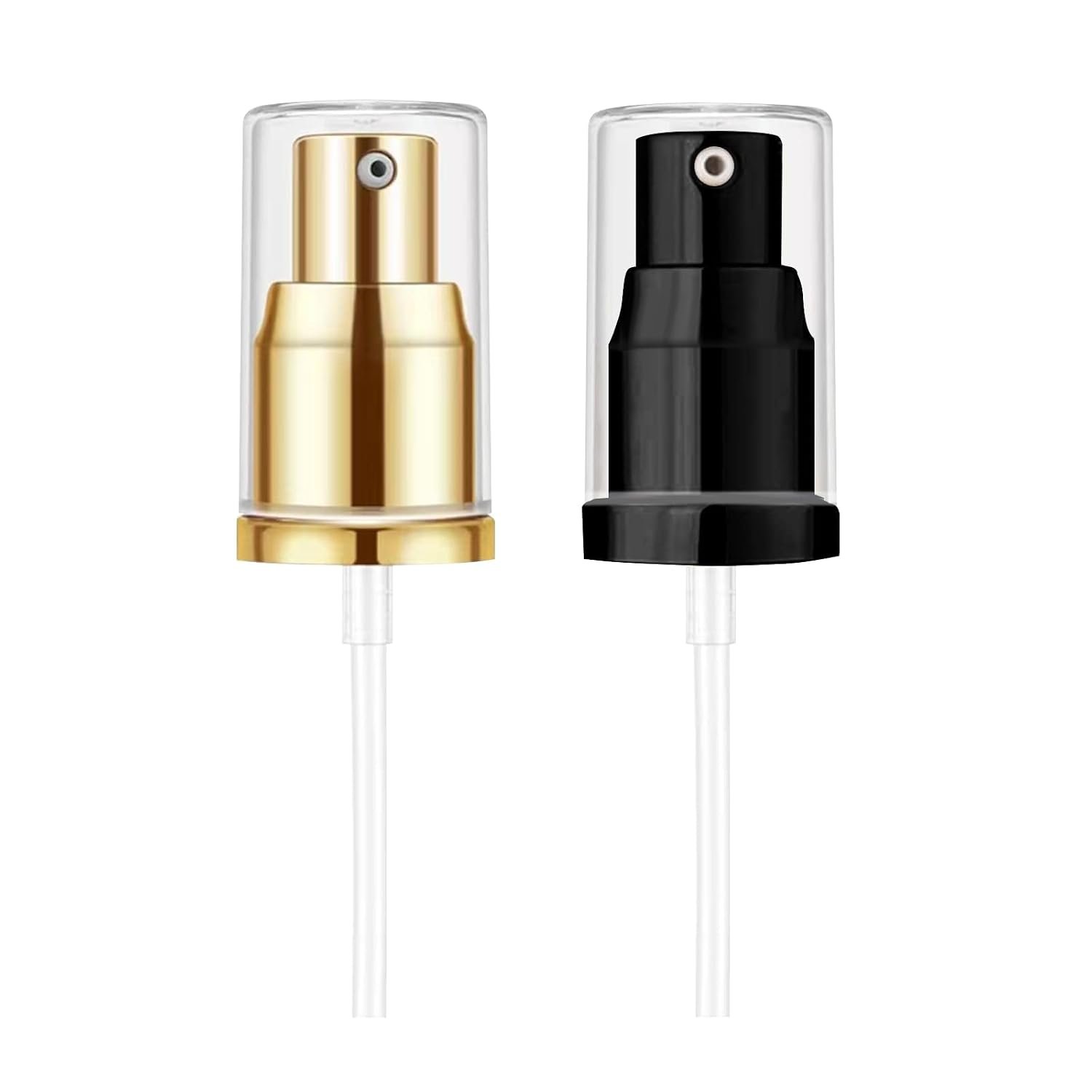 Chris.W 2Pack Foundation Pump Compatible with Maybelline Fit Me Liquid Foundation Makeup and Estee Lauder Double Wear Foundation(Gold+Black) Chris.W 2Pack Foundation Pump Compatible with Maybelline Fit Me Liquid Foundation Makeup and Estee Lauder Double Wear Foundation(Gold+Black)