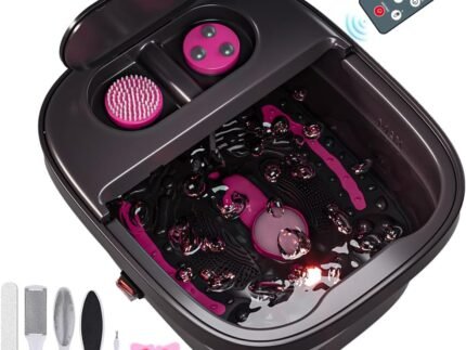 Collapsible Foot Bath, Foot Spa Bath Massager with Heat