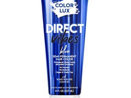 Color Lux Direct Vibes Semi-Permanent Hair Color, Blue, 8 fl oz